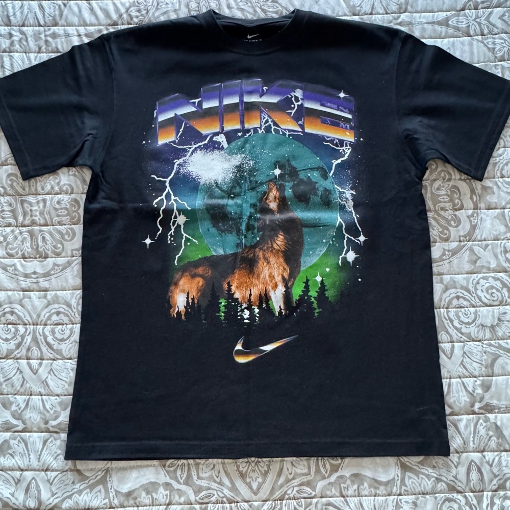 Nike Black Graphic Men's T-Shirt